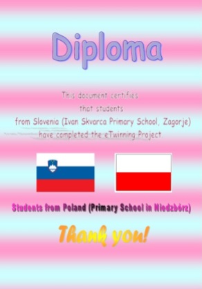 diploma Zagorje Slovenia